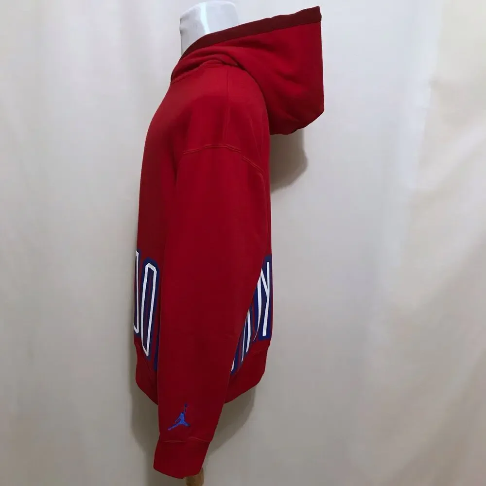 Jordan NWT Red Pullover Hoodie Men L